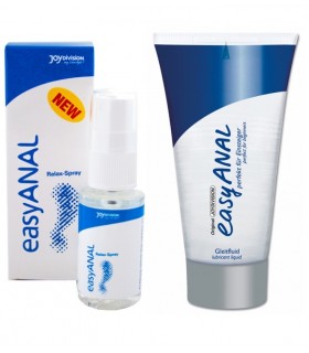 SET DE DÉMARRAGE EASY ANAL (GEL 80ML + SPRAY 30ML)