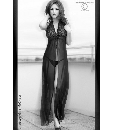 CR3275 LONG BLACK BABYDOLL S/M