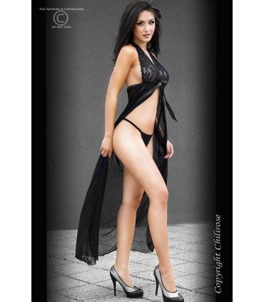 CR3275 LONG BLACK BABYDOLL S/M