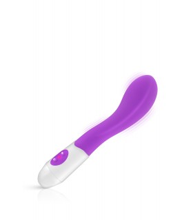 VIBRATORE VIOLA IN SILICONE PER PUNTO G YSALIS