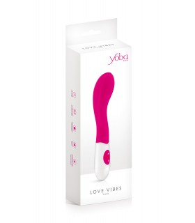 VIBRATEUR EN SILICONE POINT G ROSE YSALIS