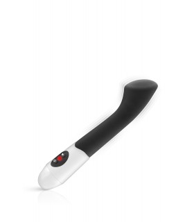 VIBRATEUR EN SILICONE NOIR G-SPOT ZELIE