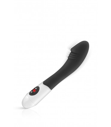 VIBRATEUR SILICONE G-SPOT AELA NOIR