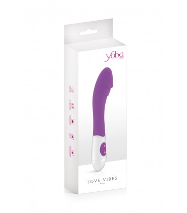 VIBRATORE SILICONE G-SPOT AELA VIOLA
