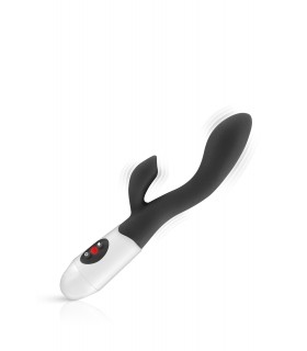 VIBRATEUR EN SILICONE RABBIT NAYA NOIR