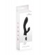 VIBRATEUR EN SILICONE RABBIT NAYA NOIR