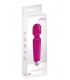 PINK RECHARGEABLE SILICONE LOVE WAND VIBRATOR