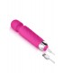 PINK WIEDERAUFLADBARER SILIKON-LIEBESSTAB-VIBRATOR