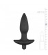 BLACK ANCHOR VIBRATOR PLUG