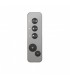 ARNÉS DOBLE VIBR USB FLEXIBLE SILICONA C/ MANDO NEGRO M