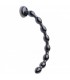 WAVE DILDO WITH SUCTION CUP 50"8 CM BLACK