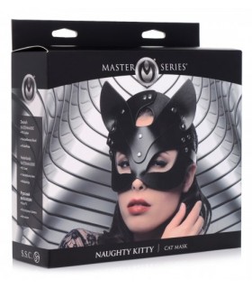 BLACK KITTY CAT MASK