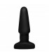 PLUG VIBRADOR USB SILICONA C/BOLAS GIRATORIAS Y MANDO