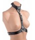 WOMEN'S BLACK CHEST HARNESS