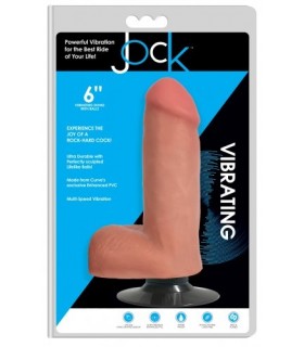 PENE VIBRADOR C/ TESTÍCULOS FLESH 15"24 CM