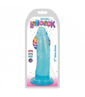 DILDO SLIM STICK BERRY 17"78 CM