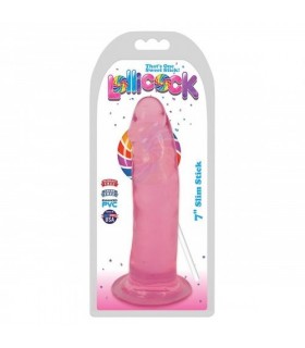 DILDO SLIM STICK CILIEGIA 17"78 CM