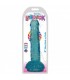 DILDO MIT HODEN SLIM STICK BERRY 20"32 CM