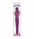 DOPPIO DILDO SLIM STICK 33 CM VIOLA