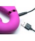 IMBRACATURA GONFIABILE PER DONNA VIBRATORE USB CON CONTROLLO ROSA