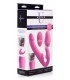 INFLATABLE HARNESS FOR WOMEN USB VIBRATOR WITH PINK CONTROL