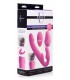 AUFBLASBARES GURT FÜR DAMEN USB-VIBRATOR MIT ROSA STEUERUNG