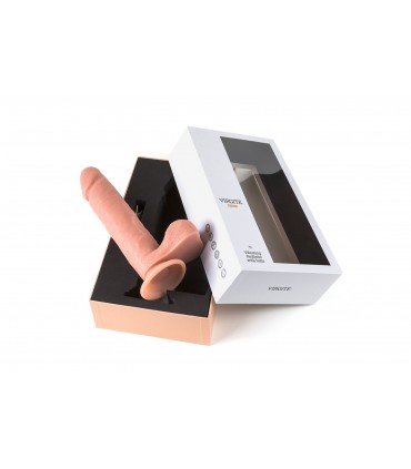 VIBRATEUR RÉALISTE "R6" 24.5CM AVEC TÉLÉCOMMANDE