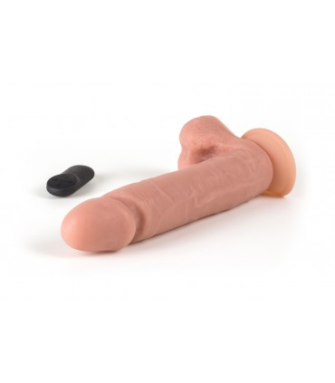 VIBRATEUR RÉALISTE "R6" 24.5CM AVEC TÉLÉCOMMANDE