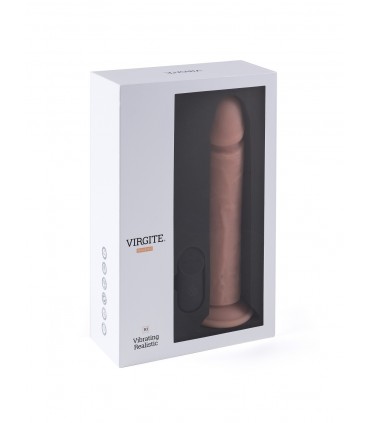 VIBRADOR REALÍSTICO "R3" 24.5CM C/ CONTROL REMOTO