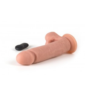 VIBRADOR REALÍSTICO "R5" 21CM C/ CONTROL REMOTO