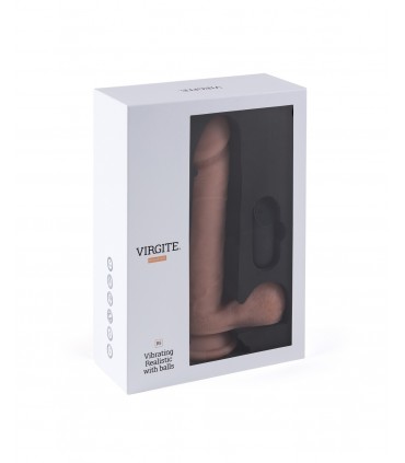 VIBRADOR REALÍSTICO "R5" 21CM C/ CONTROL REMOTO