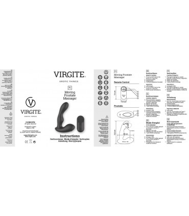 P1 PROSTATE VIBRATOR W/ REMOTE CONTROL