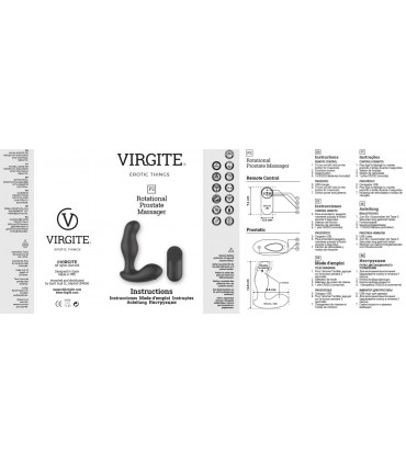 VIBRADOR PROSTÁTICO P2 C/ CONTROL REMOTO