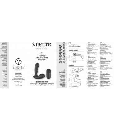 P3 PROSTATE VIBRATOR W/ REMOTE CONTROL