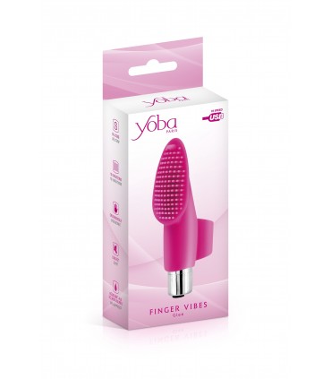 USB SILICONE VIBRATORE FINGER GLEE