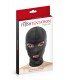 MASCHERA IN SPANDEX 3 APERTURE NERA