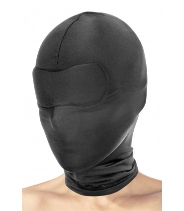 MASCHERA IN SPANDEX SENZA APERTURA NERA