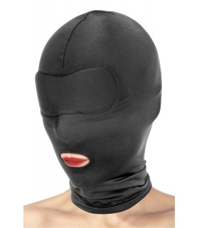 SPANDEX-MASKE 1 SCHWARZE ÖFFNUNG