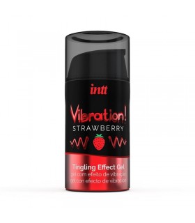 FLÜSSIGER VIBRATOR INTT ERDBEERE 15 ML