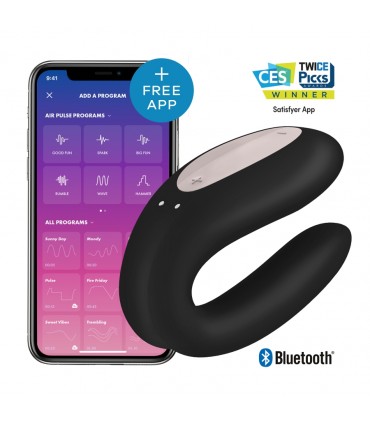 APP SATISFYER DOPPIA GIOIA NERA