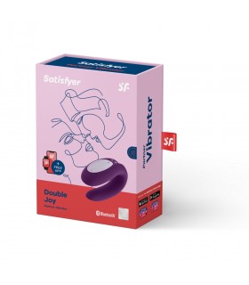 SATISFYER DOUBLE JOY APP VIOLETA