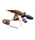 KIT CON DIADEMA Y COLA PLUG ROTADOR/VIBRADOR LEOPARDO