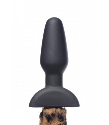 KIT MIT HEADBAND UND TAIL PLUG ROTATOR/LEOPARD VIBRATOR
