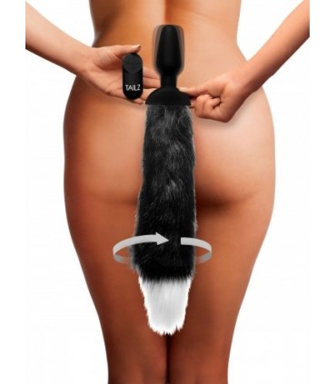 ZORRO USB TAIL PLUG ROTATORE/VIBRATORE CON CONTROLLO
