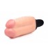 DOPPELTER REALISTISCHER PENISVIBRATOR 31"75 CM