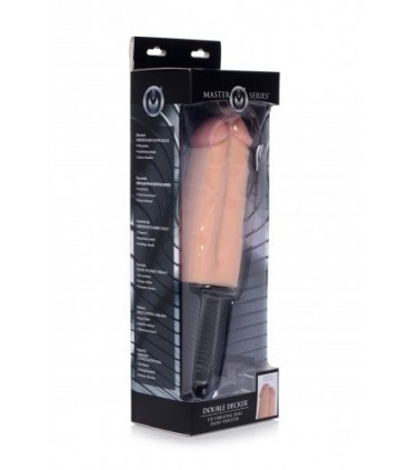 DOPPIO VIBRATORE PENE REALISTICO 31"75 CM
