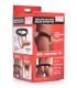 IMBRACATURA STRAP-ON FLESH IN SILICONE CAVO 25"65 CM