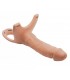 HARNAIS CREUX EN SILICONE FLESH 25"65 CM