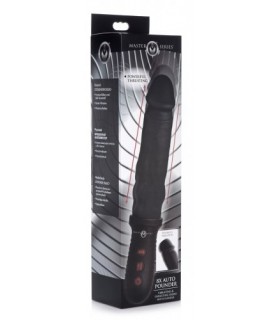 SCHWARZES SILIKON USB VIBRATOR-IMPRESSOR 29"20 CM