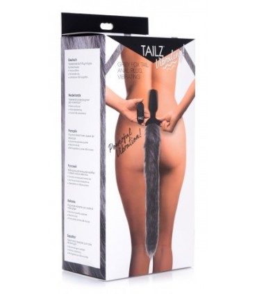 GREY FOX USB-VIBRATOR-ENDSTECKER MIT FERNBEDIENUNG